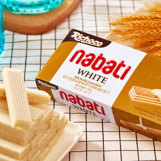 【丽芝士】印尼原装进口丽芝士纳宝帝威化饼干145克 奶酪巧克味 商品图2