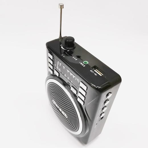 小蜜蜂扩音器教学腰挂收音机插卡音响箱 插卡插优盘 商品图1