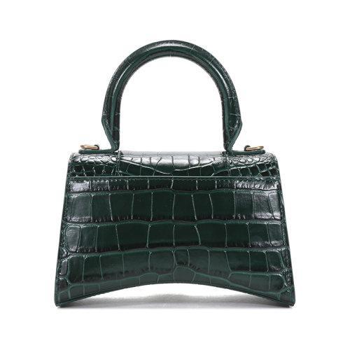 Balenciaga/巴黎世家 女士超小号牛皮Hourglass手提单肩斜挎包592833 1LRGM 商品图2