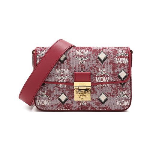 MCM/MCM【21秋冬新款】男女中性织物/配皮Vintage Jacquard onogram单肩斜挎包手拿包小号 MWRBATQ04 商品图5