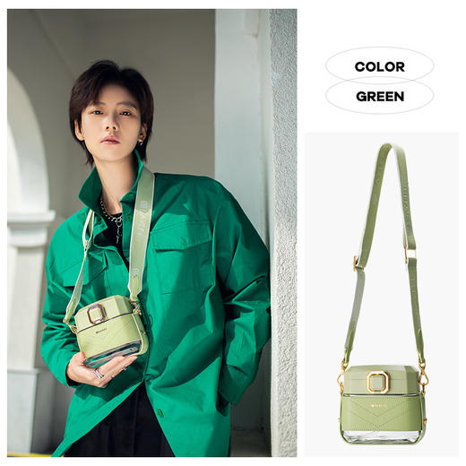 【官方正品】Hi saylee小立水魔方包包杯女生杯tritan吸管水杯子 商品图1