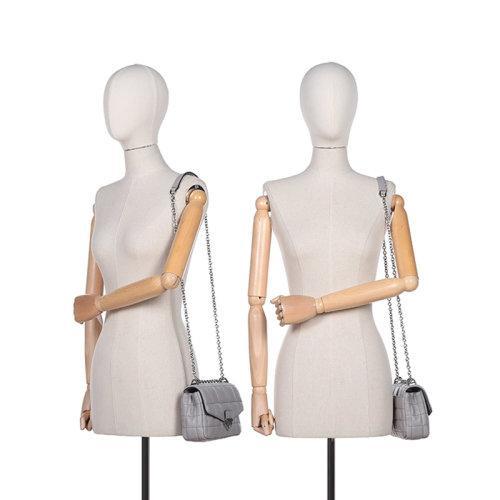 【高圆圆同款】【国内现货】Michael Kors/迈克·科尔斯 2021款 MK女包小号SOHO系列羊皮革手提单肩斜挎包链条包 30H0S1SL1T 商品图4