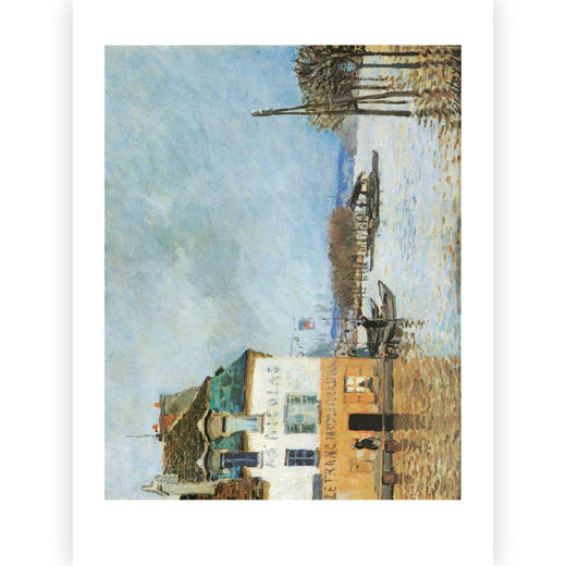 后浪正版 彩色艺术图书馆 西斯莱 于喧嚣都市外感受纯粹自然之风 48幅经典之作拥抱西斯莱笔下的印象派风景 商品图3
