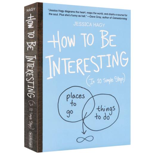 其实你也可以很有趣 英文原版 How to Be Interesting Jessica Hagy 洁西卡哈吉 英文版进口原版英语书籍 商品图3