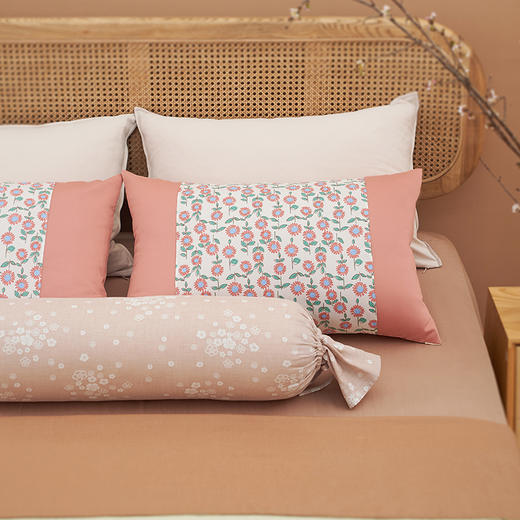 春意系列亲水棉双层分离舒适亲水棉枕头 商品图2