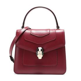 【国内现货】BVLGARI/宝格丽 女士SERPENTI FOREVER系列牛皮手提单肩斜挎包 280165