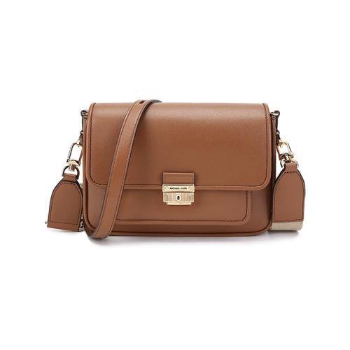 Michael Kors/迈克·科尔斯 2021款 MK女包 BRADSHA系列中号牛剖层皮革单肩斜挎包信封包 30S1G2BM2L 商品图5