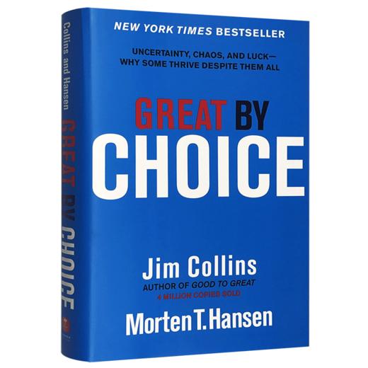 Collins正版 选择卓越 英文原版 Great by Choice 吉姆柯林斯 Jim Collins 从优xiu到卓越 英文版 企业管理 自我提升书籍 进口英语书 商品图1