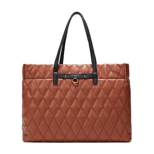 【国内现货秒发】Givenchy/纪梵希 女士聚氨酯纤维绗缝手提单肩包 BB506RB0CK 商品图0