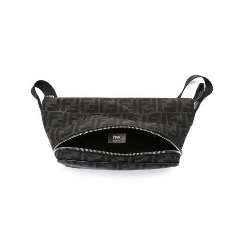 FENDI/芬迪【21秋冬新款】男士织物/配皮单肩斜挎包腰包 7VA526 AG0M 商品图2