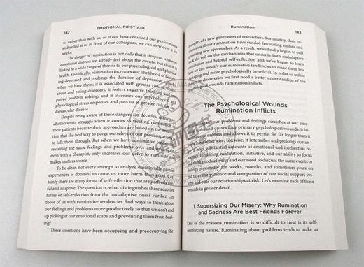 情绪急救 应对各种日常心理伤害的策略与方法 英文原版 Emotional First Aid 成功励志书籍 英文版原版 进口英语书 商品图2