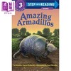 【中商原版】Step into Reading(R)(Step 3)Amazing Armadillos 兰登阅读进阶3 飞跃犰狳 英文原版儿童亲子少儿绘本5-8岁 商品缩略图0