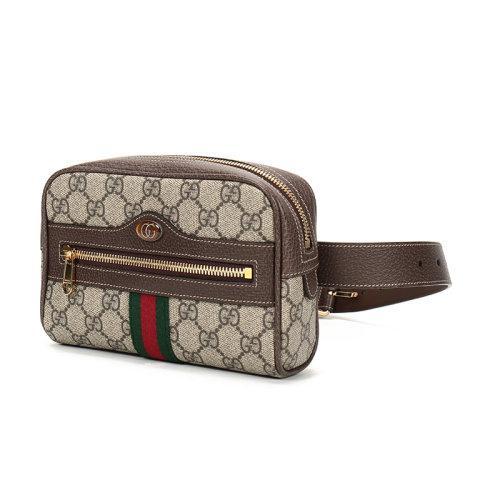【现货秒发】GUCCI/古驰 女士Ophidia系列帆布小号腰包 517076 96I3B 商品图1