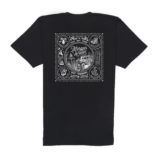 2022自由基地FB男青年潮流工装短袖T恤全棉口袋装饰潮男户外休闲T NMT-1826 商品图3