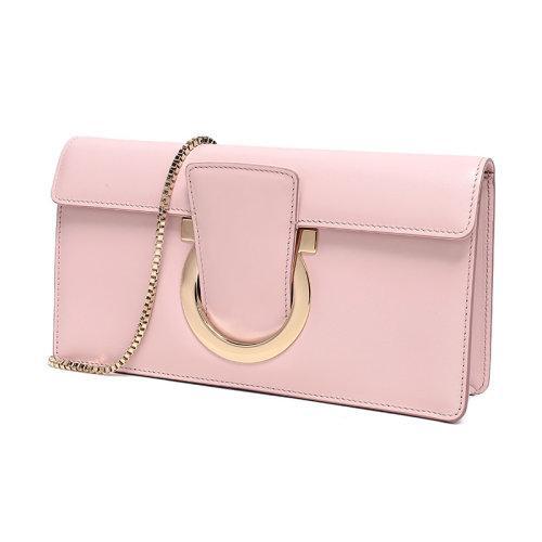 【现货秒发】Salvatore Ferragamo/菲拉格慕 女士THALIA系列牛皮手提单肩包 21F816 商品图1