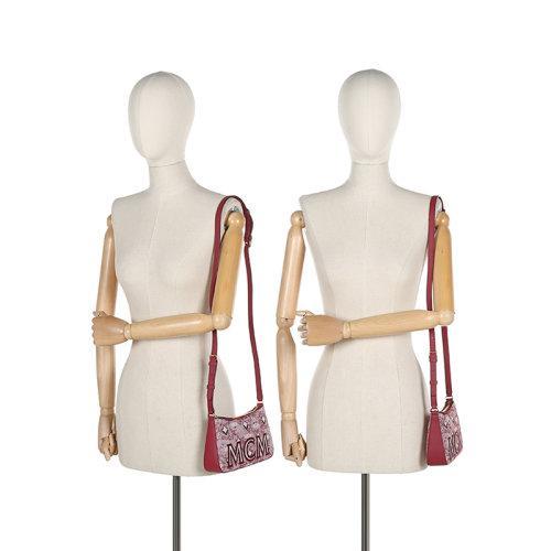 MCM/MCM【21秋冬新款】女士织物/配皮Vintage Jacquard onogram单肩斜挎包迷你款 MWSBATQ01 商品图14