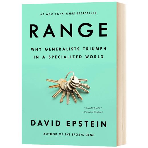 范围 为什么通才能在专门的领域制胜 英文原版 Range 跨能制胜 David Epstein 学习 思维 成功学 大卫 艾普斯坦 英文版进口英语书 商品图1
