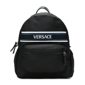 【现货秒发】VERSACE/范思哲 男士LOGO字母图案织物双肩包 DFZ7239 DNYNV