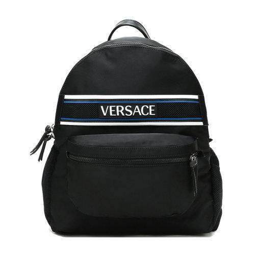 【现货秒发】VERSACE/范思哲 男士LOGO字母图案织物双肩包 DFZ7239 DNYNV 商品图0