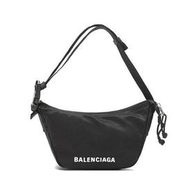 Balenciaga/巴黎世家【21秋冬新款】 女士织物Wheel手提单肩包小号 661926 H858X