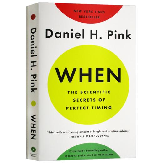 时机管理 英文原版 When The Scientific Secrets of Perfect Timing 时间管理 完美时机的隐秘模式 丹尼尔平克 英文版进口英语书 商品图2