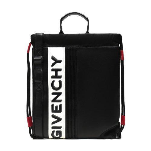 【国内现货秒发】Givenchy/纪梵希 男士织物/配皮抽绳包双肩包 BK502SK0LP 商品图0