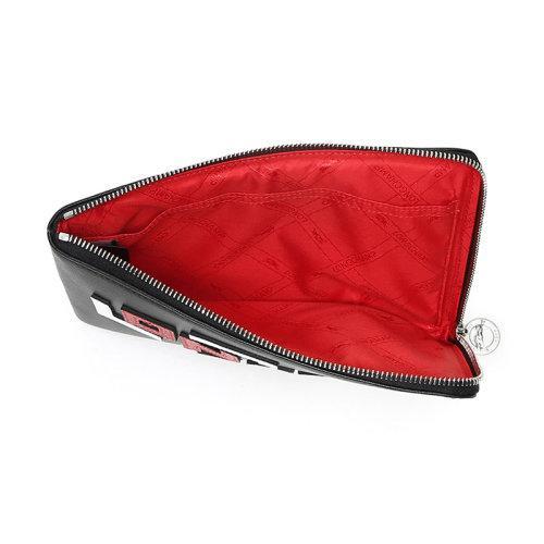 Longchamp/珑骧 女士LE PLIAGE CUIR LGP系列羊皮手拿包IPAD?保护套 4848 755 001 商品图4