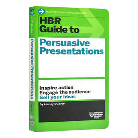 哈佛商业评论指南系列 有说服力的演讲 英文原版 HBR Guide to Persuasive Presentations 英文版 进口原版英语书籍