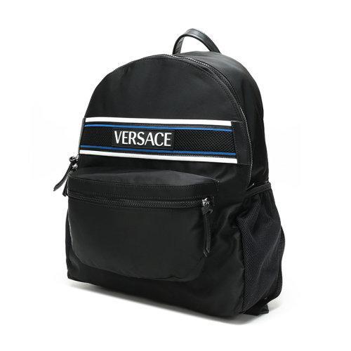 【现货秒发】VERSACE/范思哲 男士LOGO字母图案织物双肩包 DFZ7239 DNYNV 商品图1