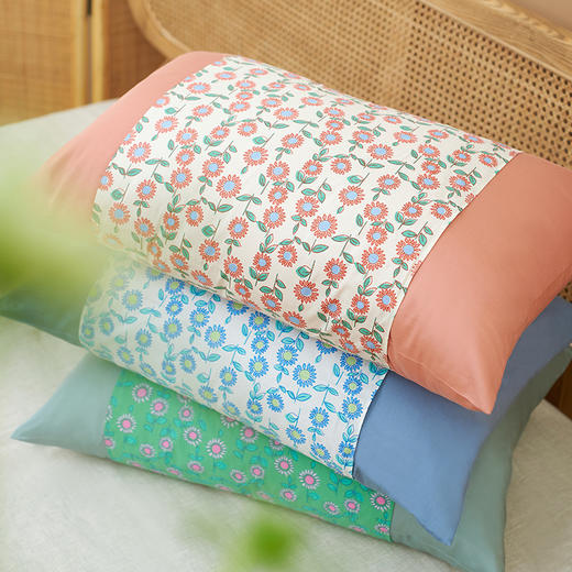 春意系列亲水棉双层分离舒适亲水棉枕头 商品图0