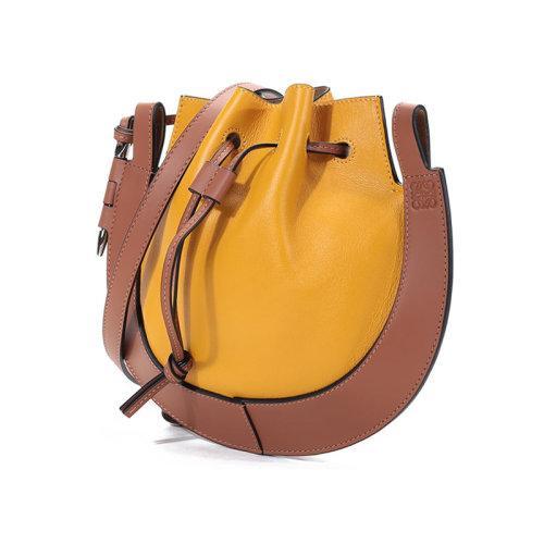 【现货秒发】LOEWE/罗意威 女士小号牛皮Horseshoe单肩斜挎包 A826303X03 商品图1