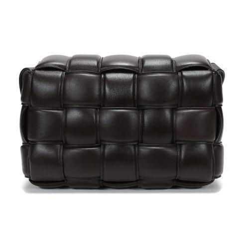 【现货秒发】Bottega Veneta/葆蝶家 女士皮革编织CASSETTE单肩斜挎包 591970 VCQR1 商品图3