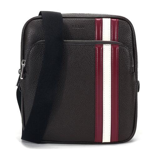 【现货秒发】BALLY/巴利 男士皮质邮差包单肩斜挎包 COSMY TSP 商品图0
