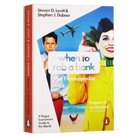 魔鬼经济学4 用有色眼镜看清世界 英文原版 When to Rob a Bank 何时去抢银行 史蒂芬列维特 纽约时报畅销书 英文版进口英语书籍