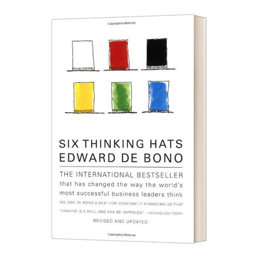 六顶思考帽 英文原版 Six Thinking Hats 英文版 进口英语原版书籍 商品图0