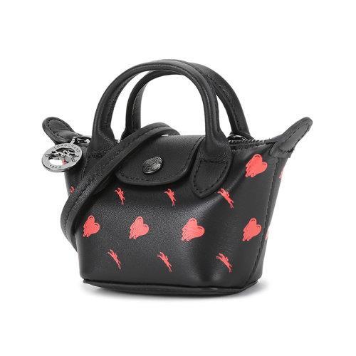 【国内现货】Longchamp/珑骧 2021款 女士皮革手提单肩斜挎包零钱包饺子包迷你包 10099 EUA 商品图1