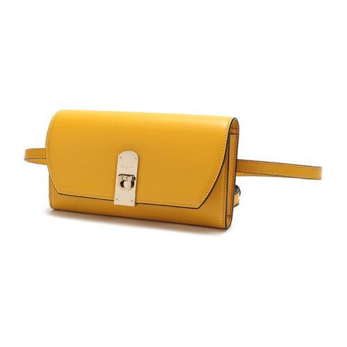 【国内现货】SalvatoreFerragamo/菲拉格慕 女士牛皮革迷你BOXYZ单肩斜挎包腰包手拿包22D776 商品图6