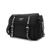 【国内现货】PRADA/普拉达 2021款 女士织物铆钉装饰单肩斜挎包 1BD118 2BYB 商品缩略图1
