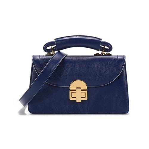 【国内现货】MARNI/玛尼 2021款 女士牛皮革手提单肩斜挎包 BMMP0043Y0 P2644 商品图0