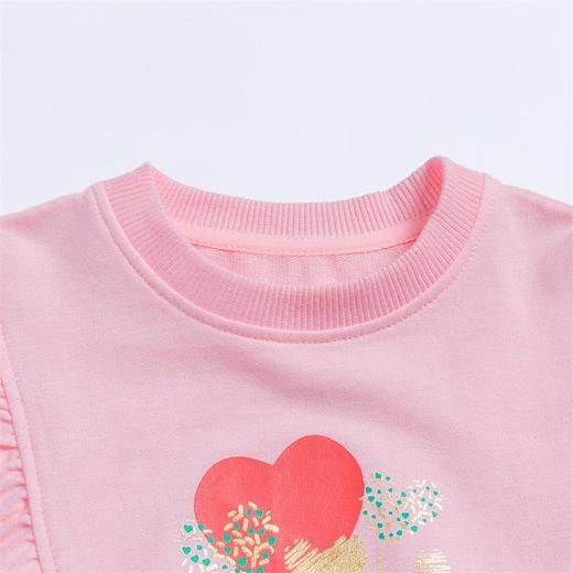 贝贝怡童装女童卫衣可爱甜美卡通动漫高档网红新款卫衣套头上衣 商品图7