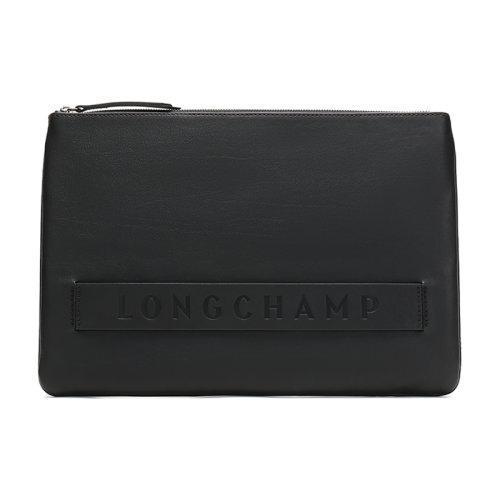【国内现货】Longchamp/珑骧 男士LONGCHAMP3D系列牛皮革手拿包20007773 商品图0