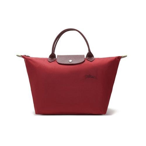 Longchamp/珑骧 2021款 女士LE PLIAGE GREEN系列中号织物短柄可折叠手提包饺子包 1623 919 商品图10