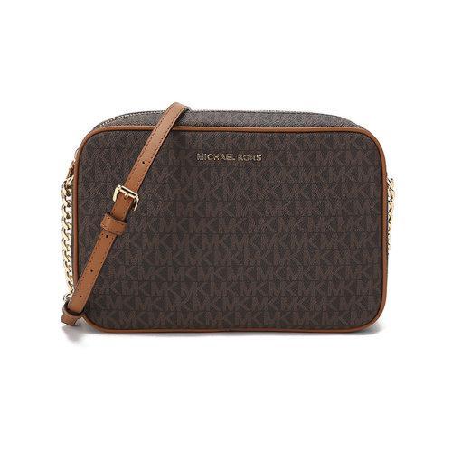 Michael Kors/迈克·科尔斯【21秋冬新款】女士JET SET系列人造革单肩斜挎包相机包老花图案 32F1GJ6C7B 商品图0