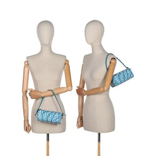 【国内现货】FENDI/芬迪 2021款 女士迷你款釉光帆布手提单肩包腋下包 8BS050 AFL1 商品图4