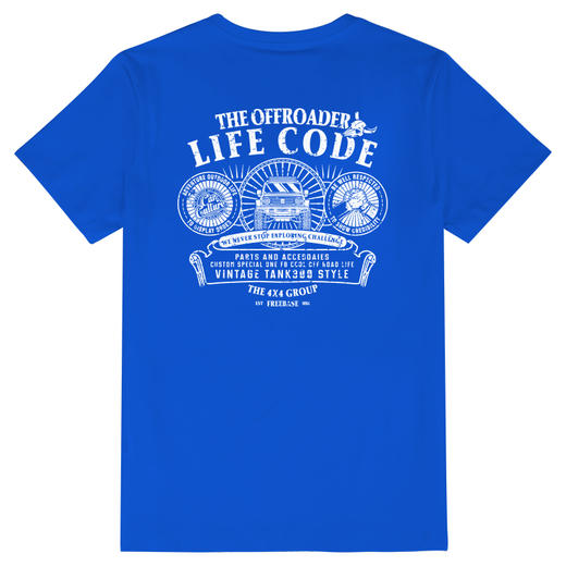 2022长城坦克TANK300原创图案设计印花个性短袖T恤纯棉夏季男士款 NMT-1816 商品图5