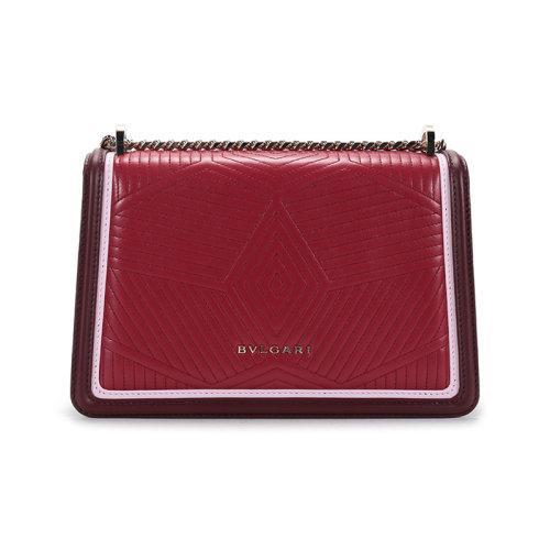 【国内现货】BVLGARI/宝格丽 女士小号SERPENTI DIAMOND BLAST系列小牛皮蛇头扣手提单肩斜挎包 289463 商品图2