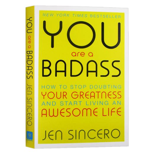 你是个惯犯 英文原版 如何停止怀疑自身的优点和展开美好的人生 You Are a Badass 一本告诉你如何实现自我的畅销书 英文版英语书 商品图3
