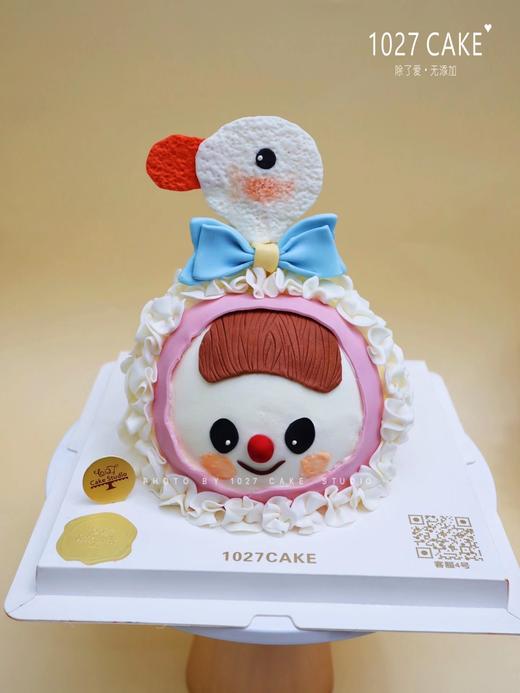 1027CAKE | 翻糖装饰 立体蛋糕 小女孩 加油鸭！ 商品图2