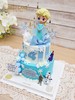 1027CAKE | 双层  爱莎主题 冰雪奇缘 公主蛋糕 周岁 翻糖蝴蝶结 商品缩略图1