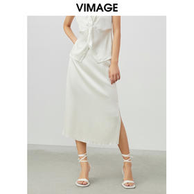 VIMAGE纬漫纪夏季新款时尚舒适半裙V1706312